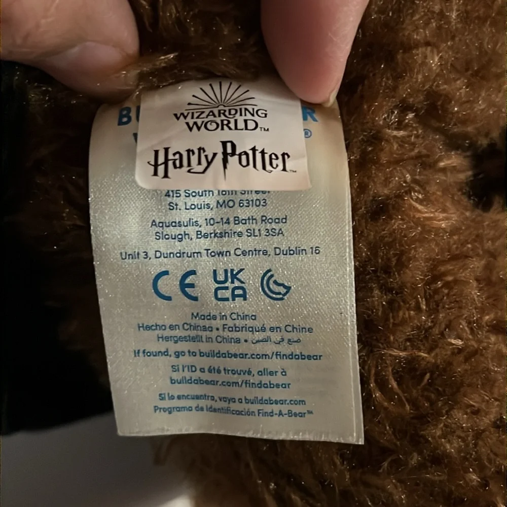 Build-A-Bear Harry Potter Bear Slytherin - Picture 8 of 9